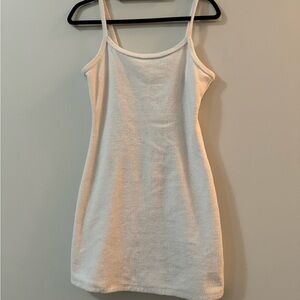 Abercrombie and Fitch white Terry cloth dress